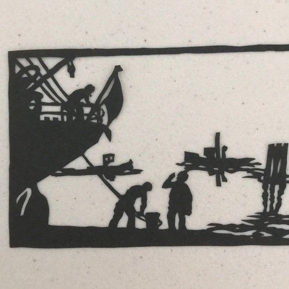 💖 Handmade PaperCut Silhouette Scherenschn… - Picture 2 of 5